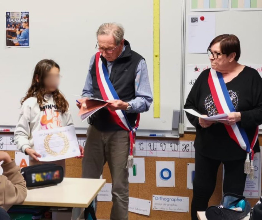 Remise des diplômes citoyens