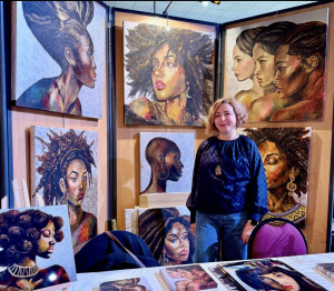 Vernissage de l'exposition "regards féminins"