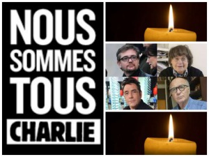 Deuil National en hommage à l'attentat perprétré à la rédaction du journal Charlie Hebdo
