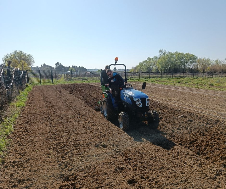 Un nouvel équipement au potager municipal