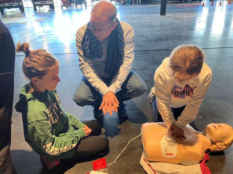 Le CMJ participe à un stage d’initiation aux premiers secours au SDIS