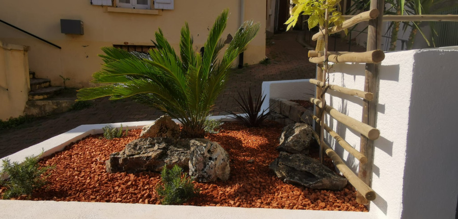 Aménagement paysager rue du docteur Cot