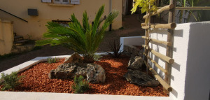 Aménagement paysager rue du docteur Cot