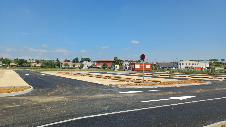 Le parking de l’Enclos s’est agrandi