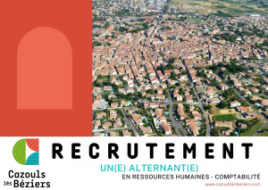 Recrutement - Un(e) alternant(e) en master Ressources Humaines-Comptabilité