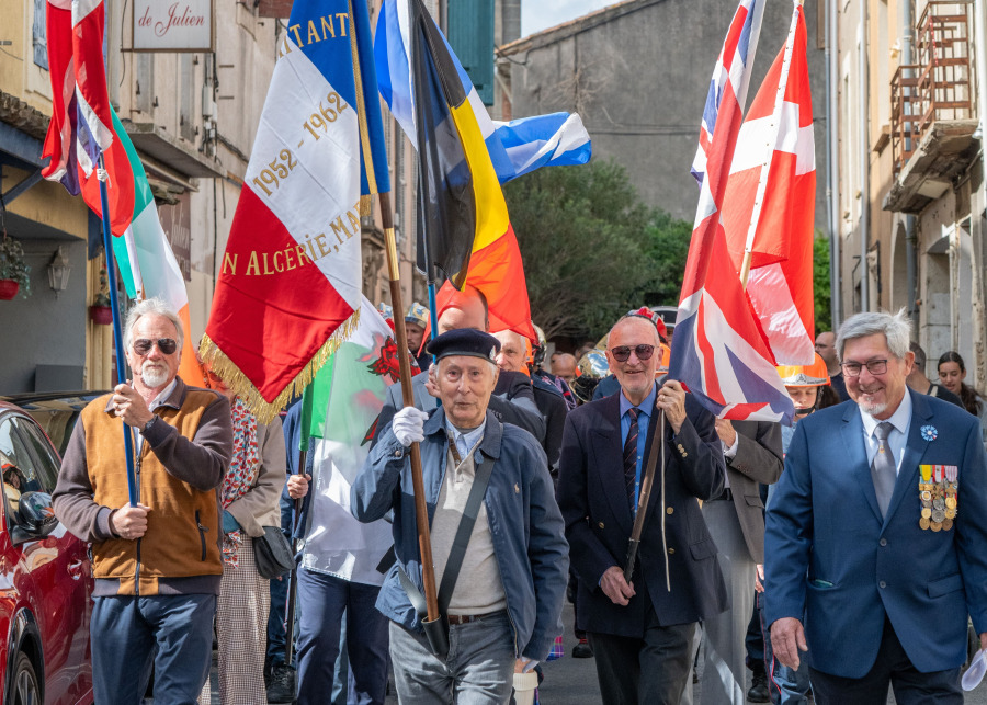 Cérémonie commémorative du 8 mai 1945