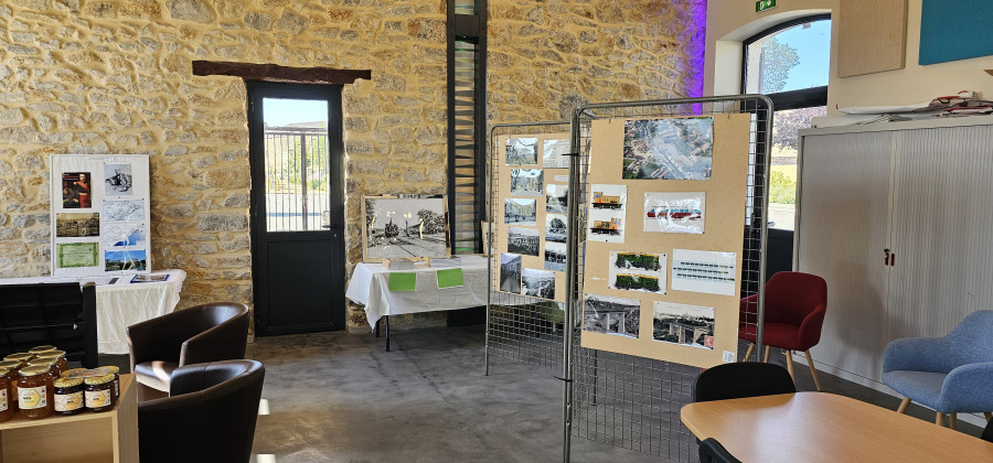 Exposition "150 ans de chemin de fer à Cazouls"