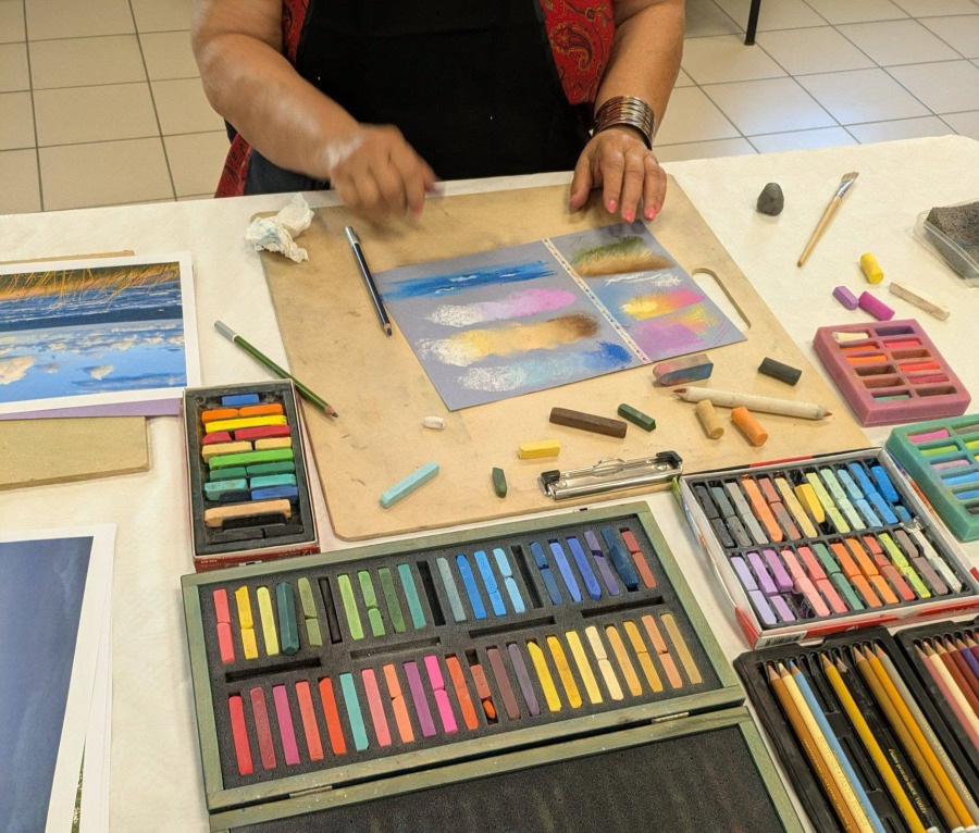 Un atelier créatif avec l’artiste Malorie Guyomard