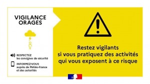 Vigilance jaune orage