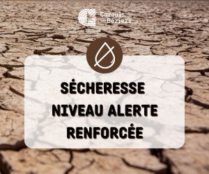 Sécheresse - niveau alerte renforcée