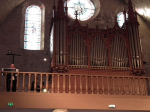 Concert inaugural à l'église