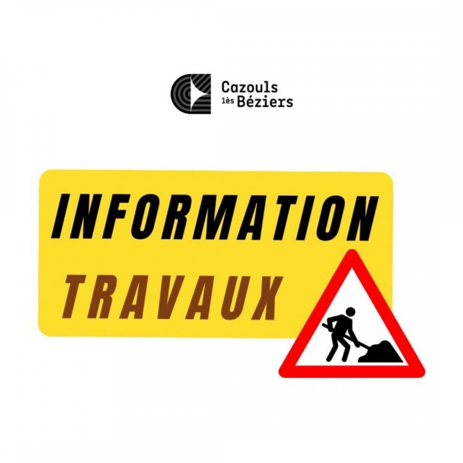 Information travaux - Chemin des Horts Viels