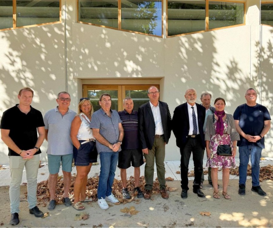 Visite territoriale du canton de Cazouls-lès-Béziers par Kléber Mesquida
