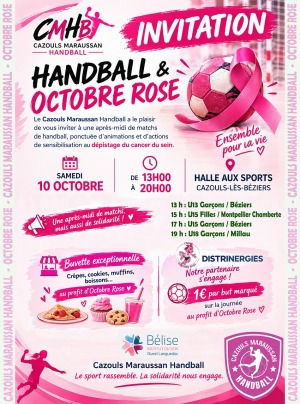 Handball & octobre rose
