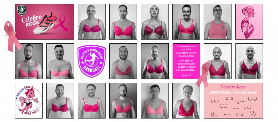 Le club de Handball mobilise pour octobre rose