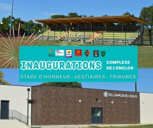 Inaugurations Complexe de l'Enclos et feu d'artifice
