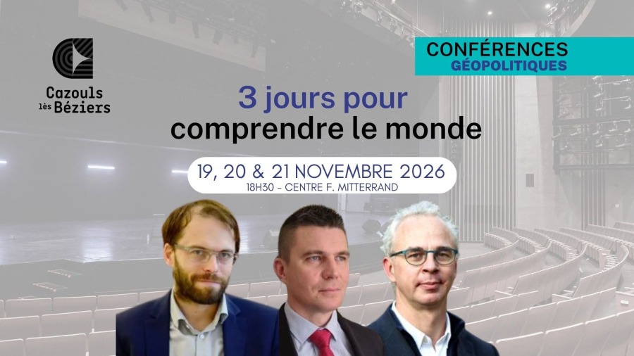 Conférences géopolitiques Opération "3 jours pour comprendre le monde"