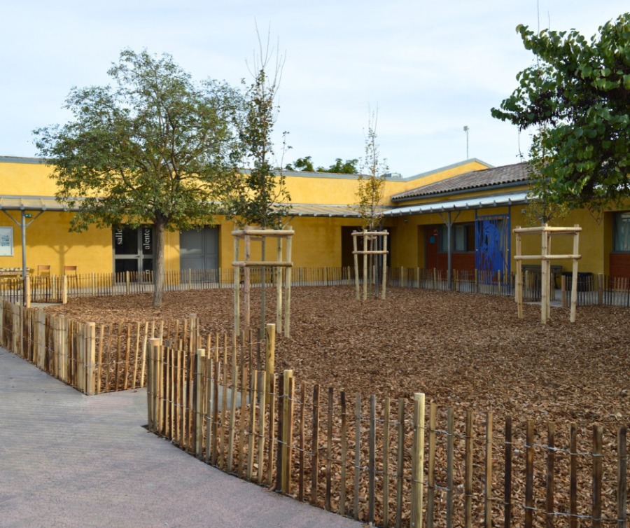 Une cour d’école plus verte et plus agréable pour les enfants