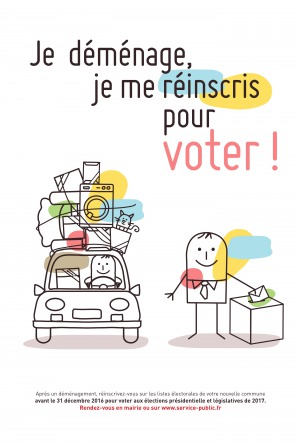Inscriptions sur les listes électorales