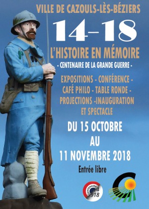 CENTENAIRE DE LA GRANDE GUERRE : L'HISTOIRE EN MÉMOIRE