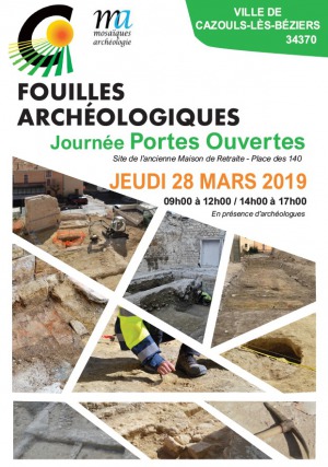 Journée Portes Ouvertes - Chantier fouilles archéologiques