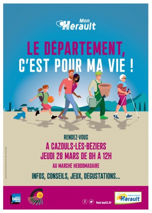 Tournée #monhérault le Département, c'est pour la vie