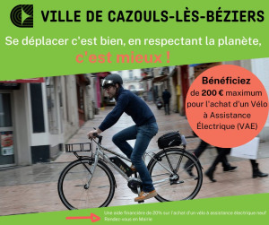 Vélos à Assitance Électrique : aide financière