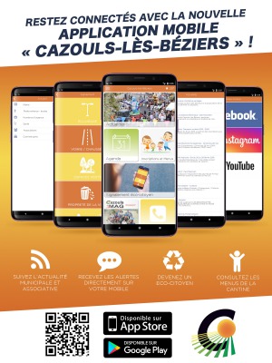 Application mobile Cazouls !