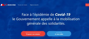 Lancement de la plateforme de mobilisation citoyenne « Je veux aider – Réserve civique Covid-19 »