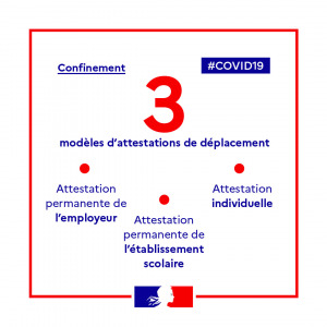 COVID-19 Attestation déplacement