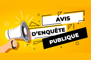 Avis d'enquête publique portant sur la modification n°3 du Plan Local d'Urbanisme