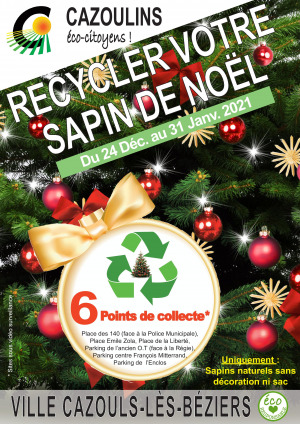 Collecte de sapins recyclés : les lieux de collecte