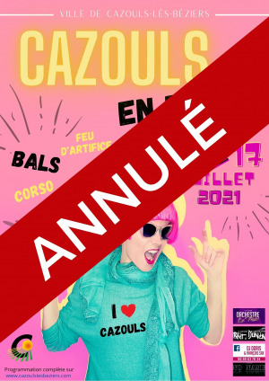 Annulation Cazouls en Fête