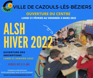 Centre de Loisirs Hiver 2022 3 / 11 ans