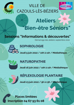 Des ateliers « bien-être séniors »