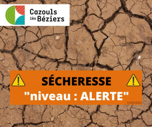 Sécheresse - Niveau VIGILANCE