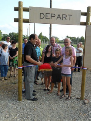 Inauguration du parcours santé