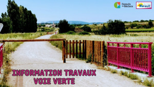 Travaux de la voie verte - Circulation interdite