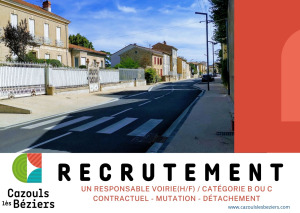 Recrutement - Responsable voirie