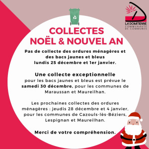 Information / collecte ordures ménagères