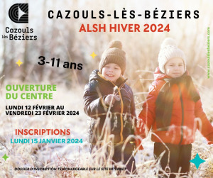 Ouverture des inscriptions - ALSH 3/11 ans