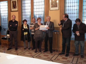 Ligue Contre le Cancer - remise de chèque