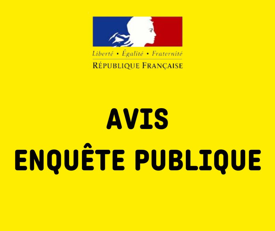 Avis d'enquête publique "création d'une centrale photovoltaïque"