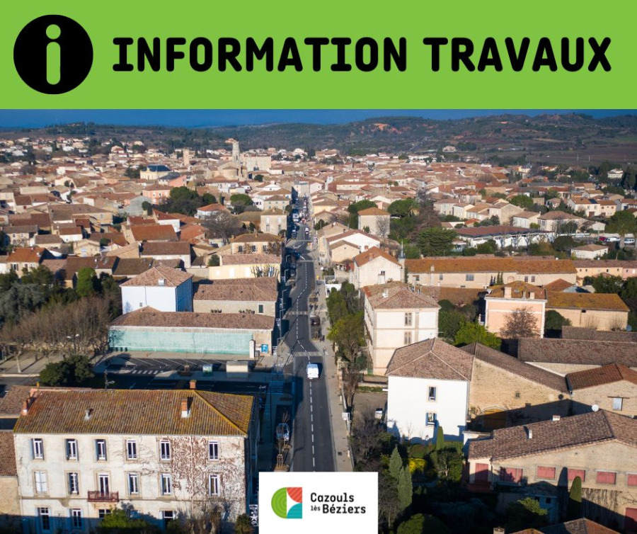 Information travaux - voiries village