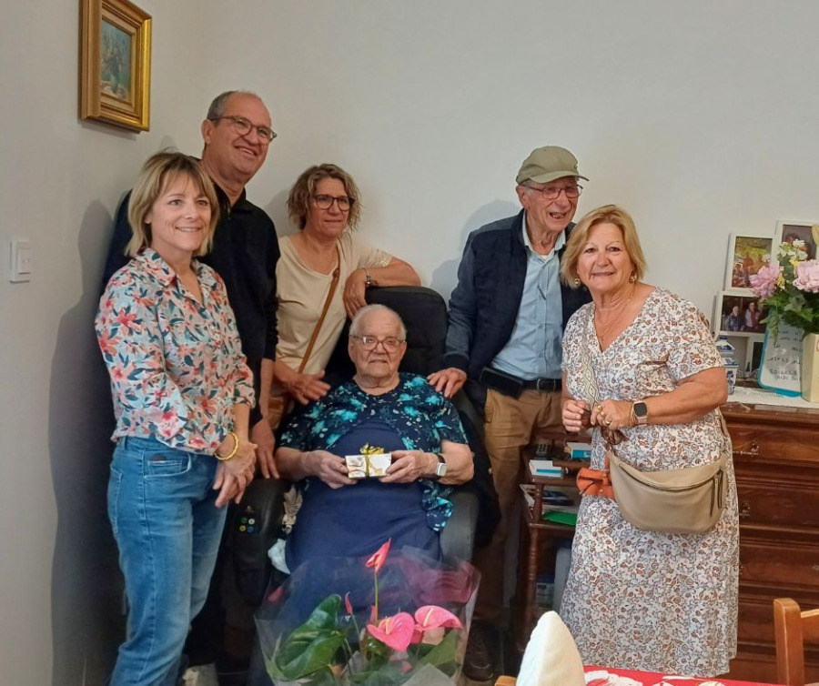 Isadora Pros a fêté ses 100 ans
