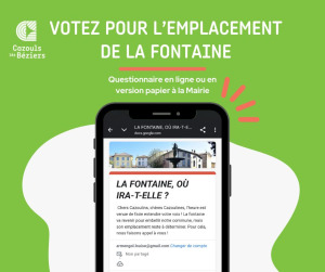 Sondage : La fontaine où ira-t-elle ?