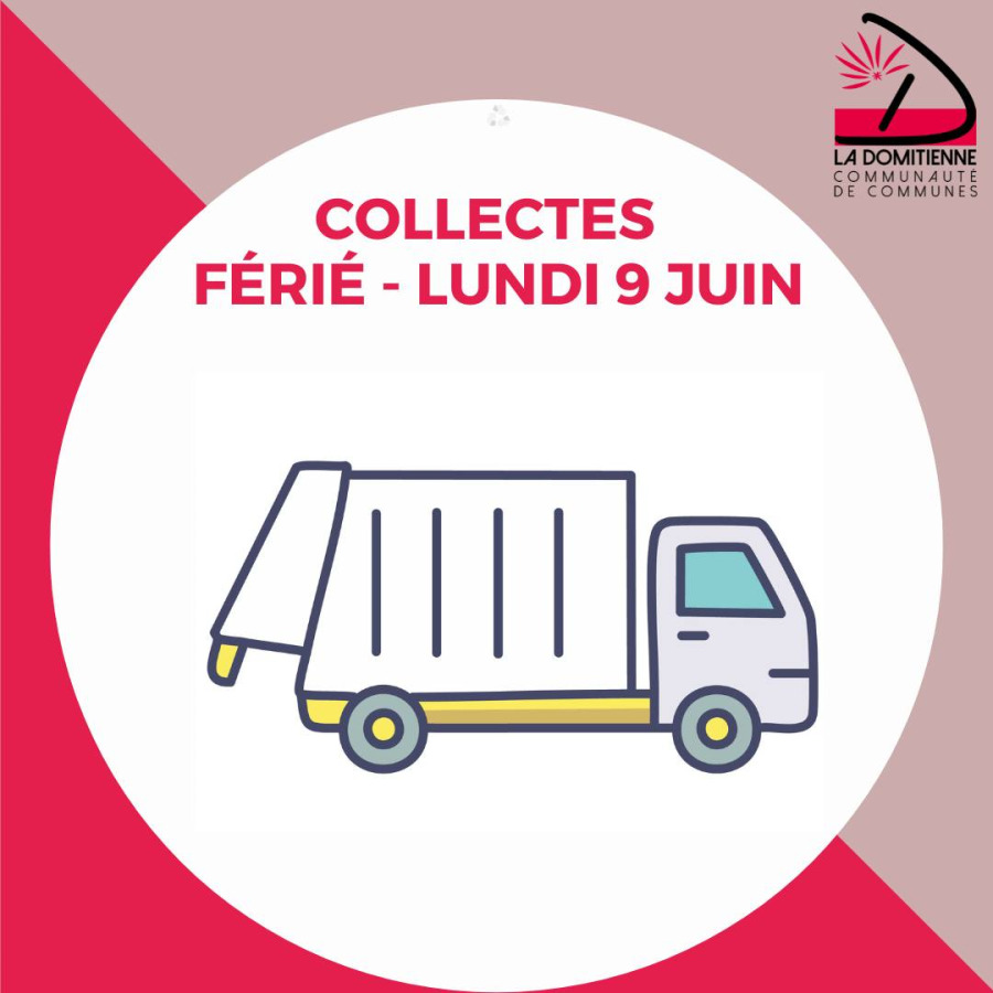 Collectes des ordures ménagères - 9 juin