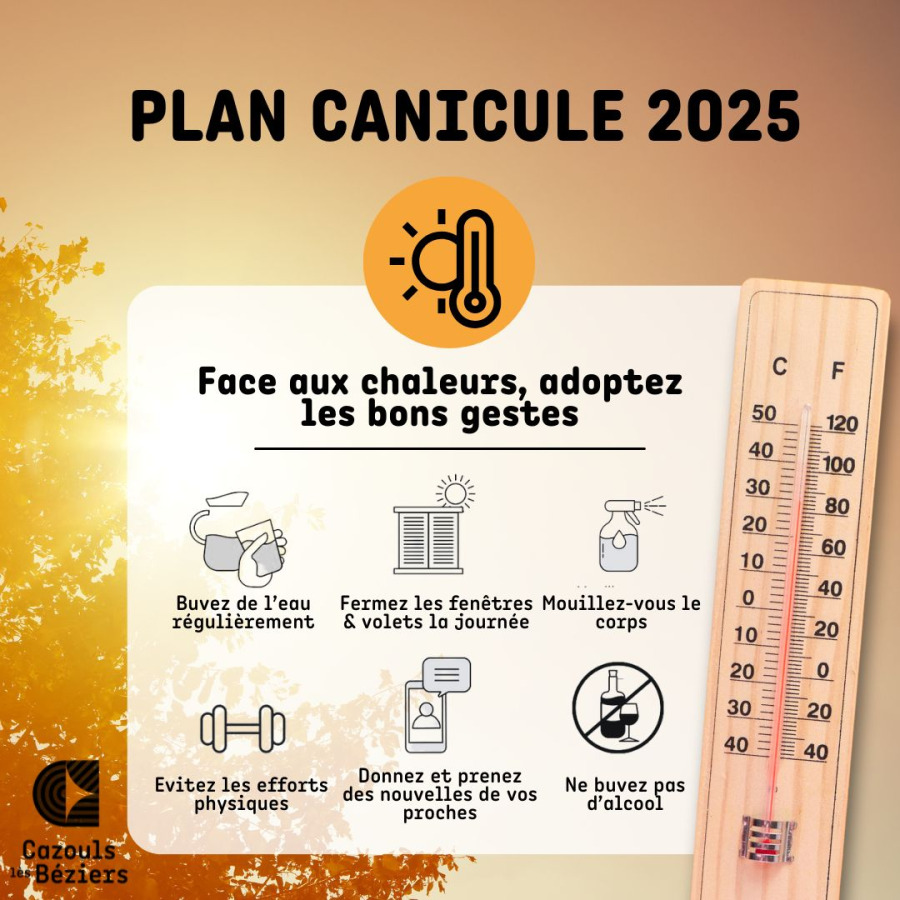 Plan canicule 2025