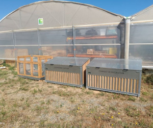 Un composteur pour valoriser les déchets bio à la serre municipale