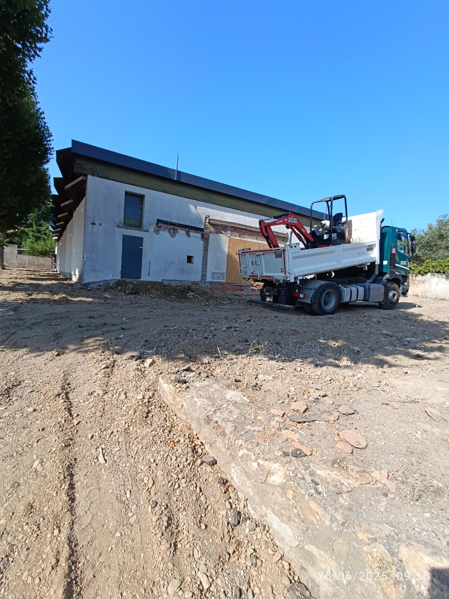 Deuxième phase des travaux du centre François Mitterrand